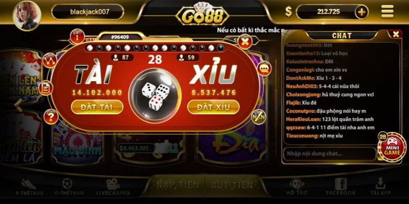 Tài xỉu go88